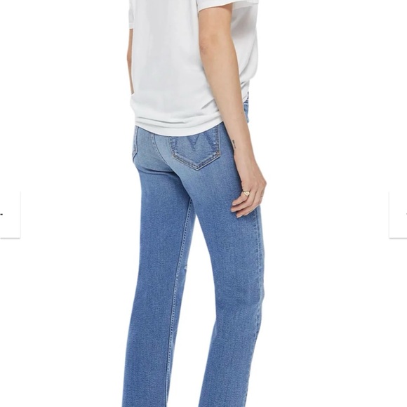 MOTHER 
“Rider” ankle fray. 
Size 27
 “party like a pirate” wash - Picture 2 of 8